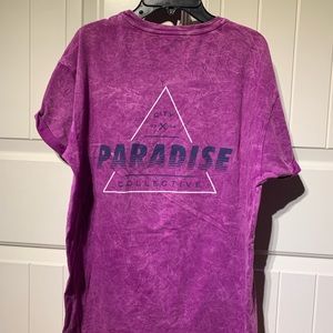 Medium Purple tie-dye shirt from Topman